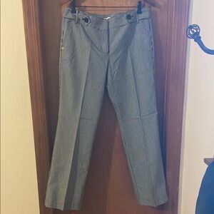 LOFT Pinstripe Pants Classic Straight-Leg